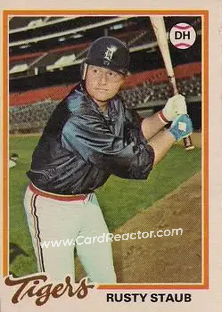 1978 O-Pee-Chee #188 - Rusty Staub - Detroit Tigers
