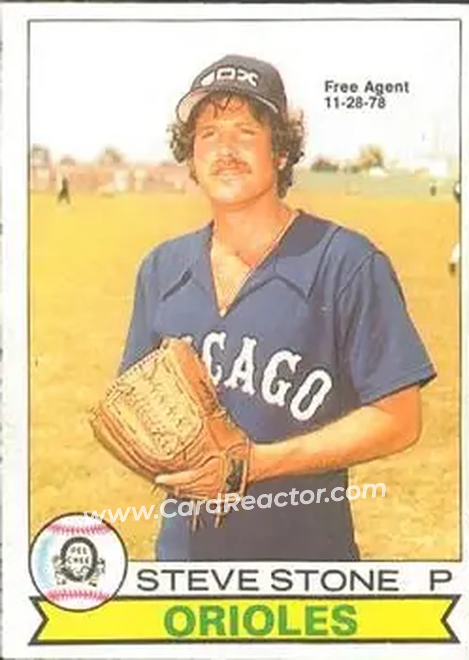 1979 O-Pee-Chee #115 - Steve Stone - Baltimore Orioles