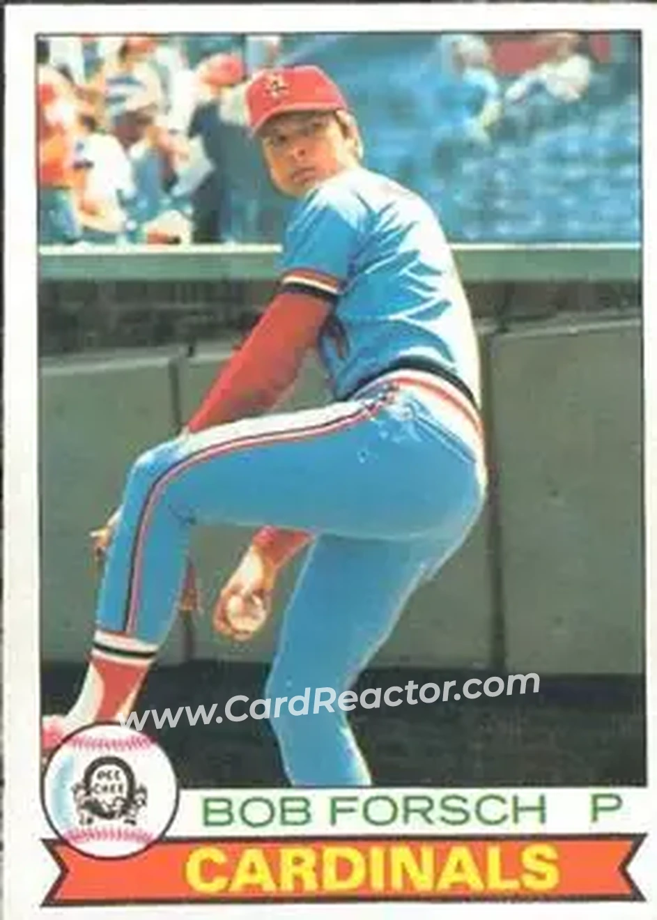 1979 O-Pee-Chee #117 - Bob Forsch - St. Louis Cardinals