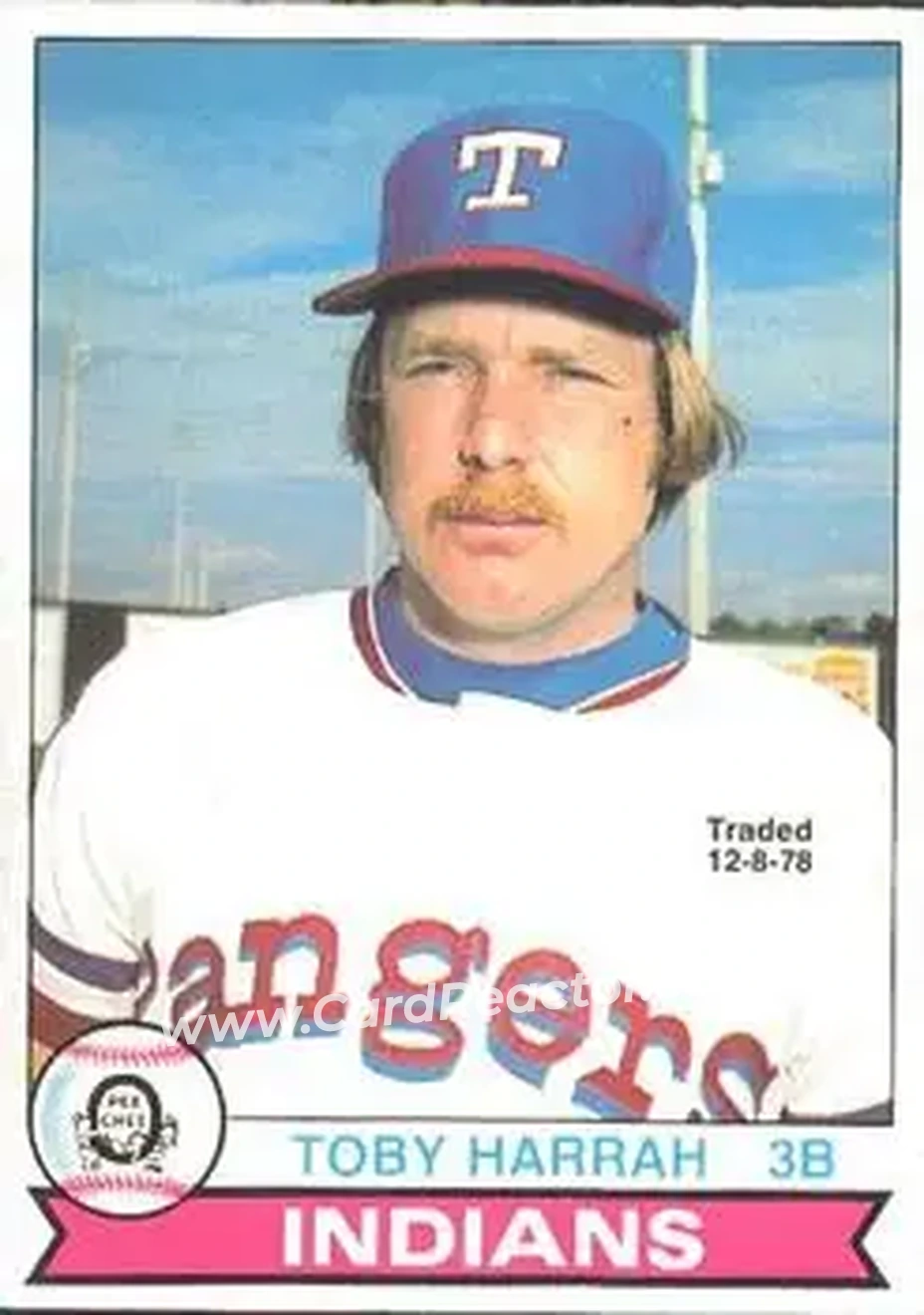 1979 O-Pee-Chee #119 - Toby Harrah - Cleveland Indians