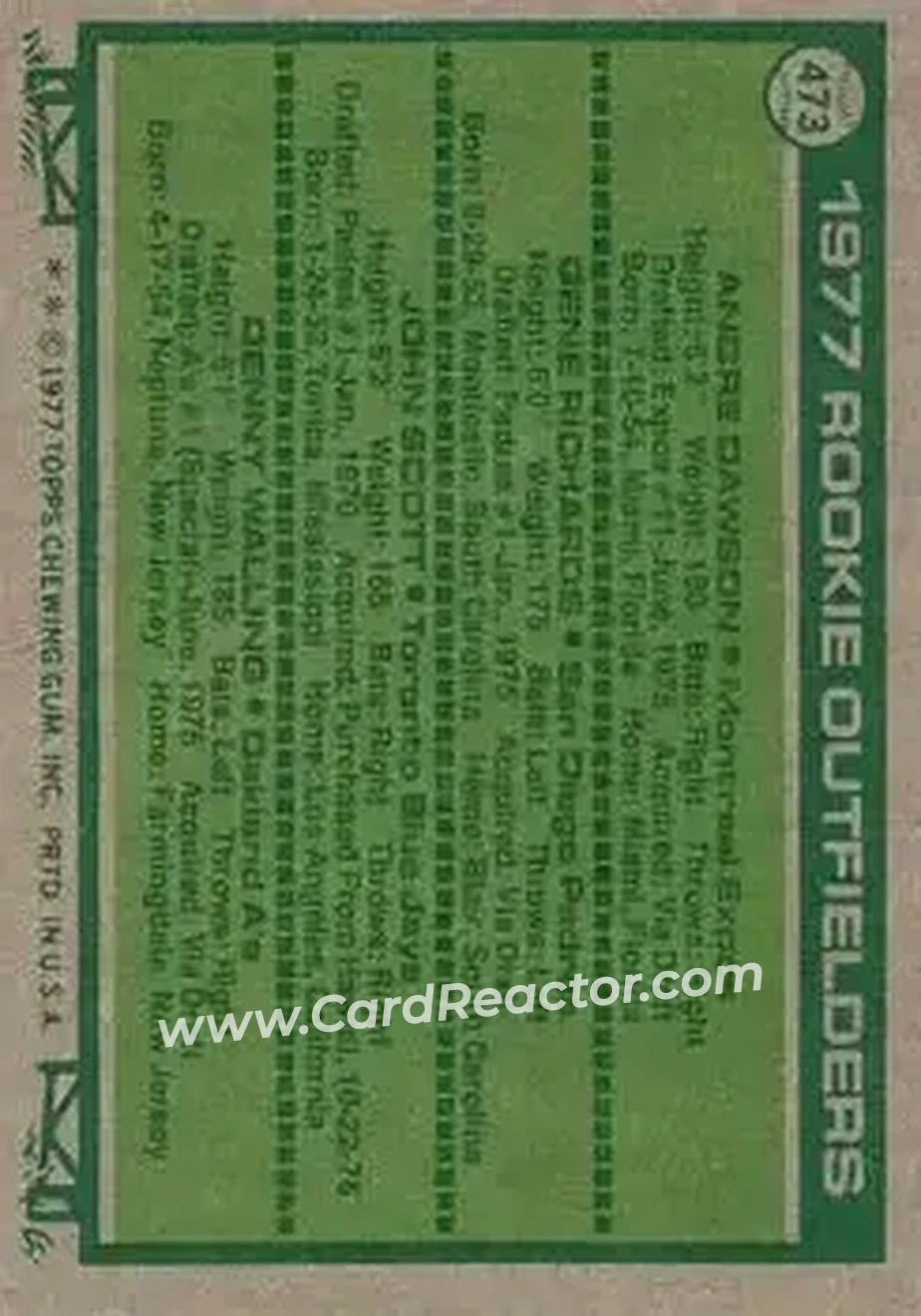 Back of Card #473