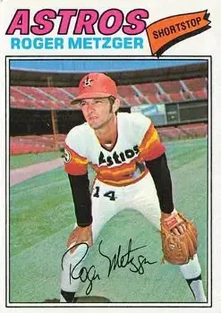 1977 Topps #481 Roger Metzger
