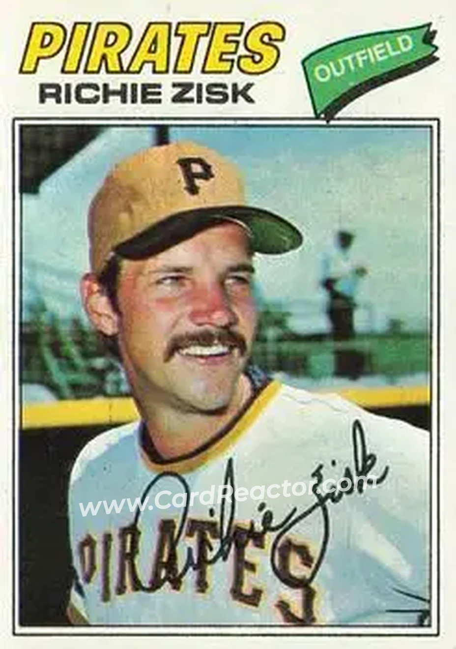 1977 Topps #483 - Richie Zisk - Pittsburgh Pirates