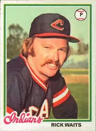 1978 O-Pee-Chee #191 Rick Waits