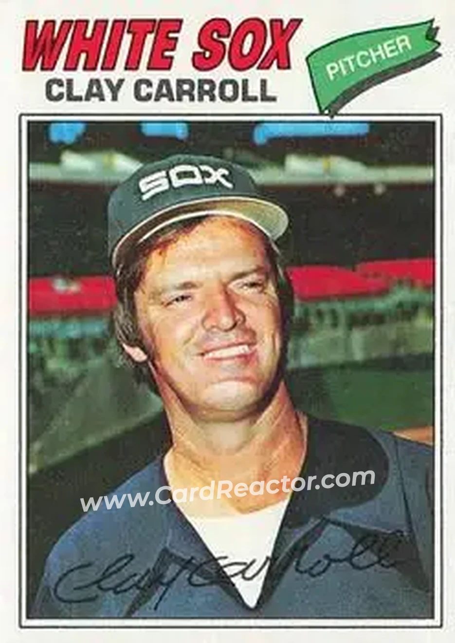 1977 Topps #497 - Clay Carroll - Chicago White Sox