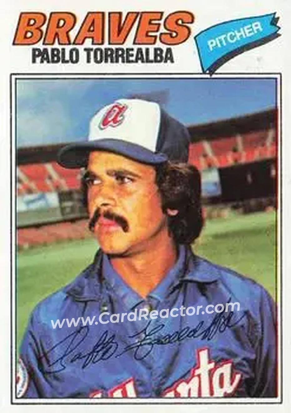 1977 Topps #499 - Pablo Torrealba - Atlanta Braves