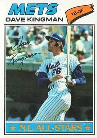 1977 Topps #500 Dave Kingman