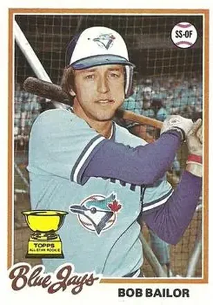 1978 Topps #196 Bob Bailor