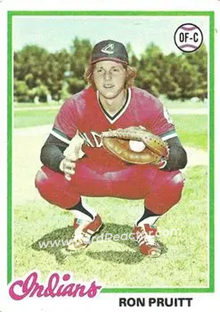 1978 Topps #198 - Ron Pruitt - Cleveland Indians