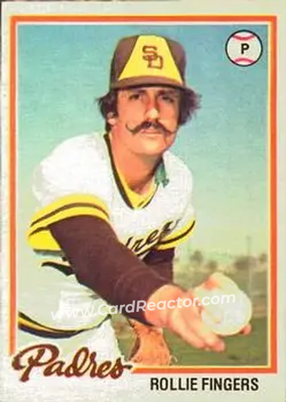 Front of Rollie Fingers