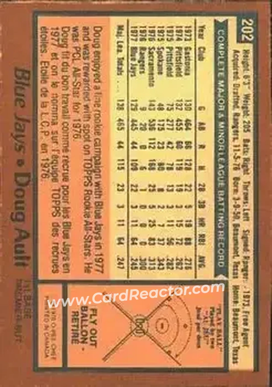 Back of Doug Ault