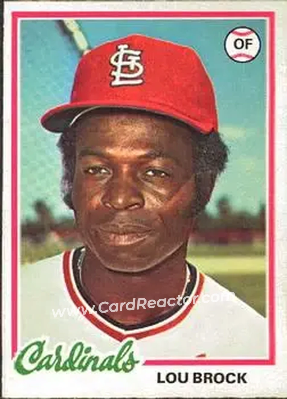1978 O-Pee-Chee #204 - Lou Brock - St. Louis Cardinals
