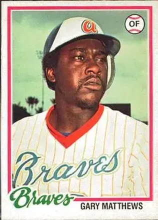 1978 O-Pee-Chee #209 - Gary Matthews - Atlanta Braves