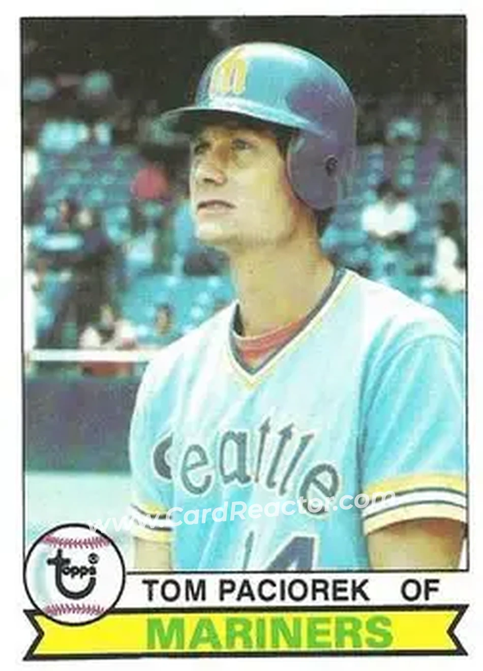 1979 Topps #141 - Tom Paciorek - Seattle Mariners