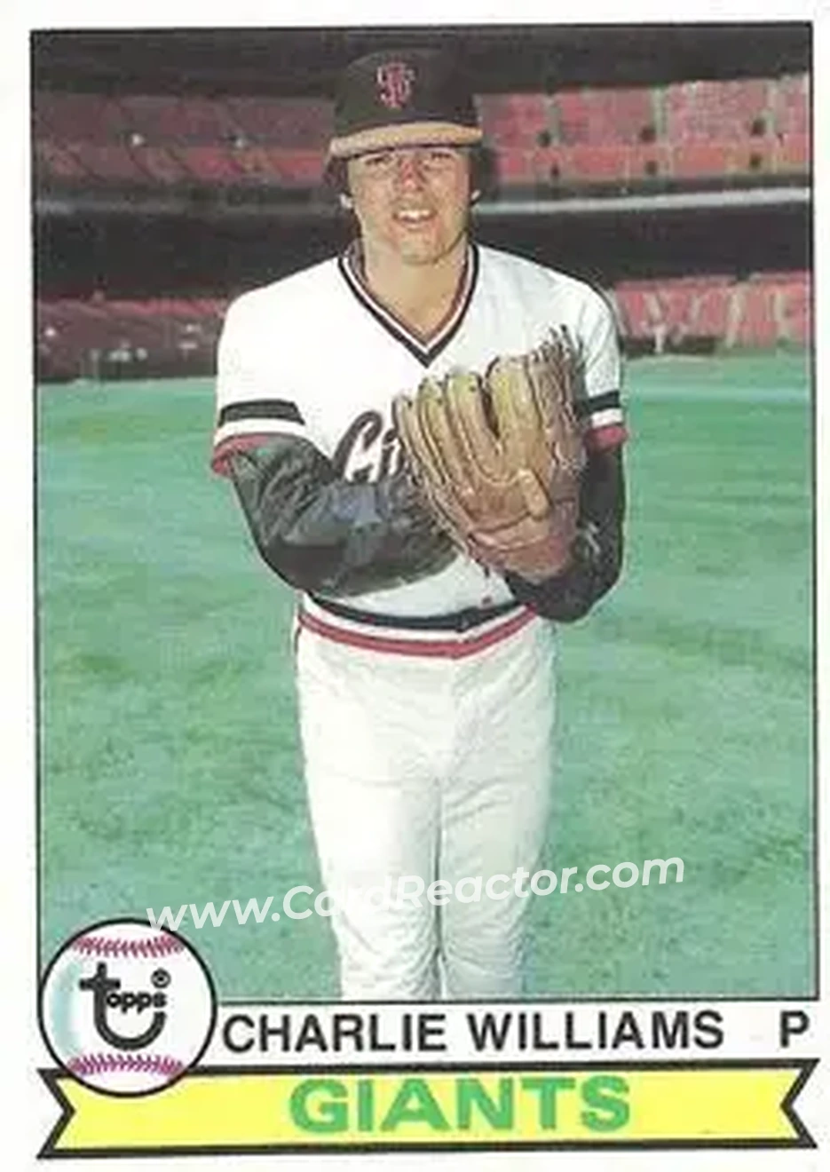 1979 Topps #142 - Charlie Williams - San Francisco Giants