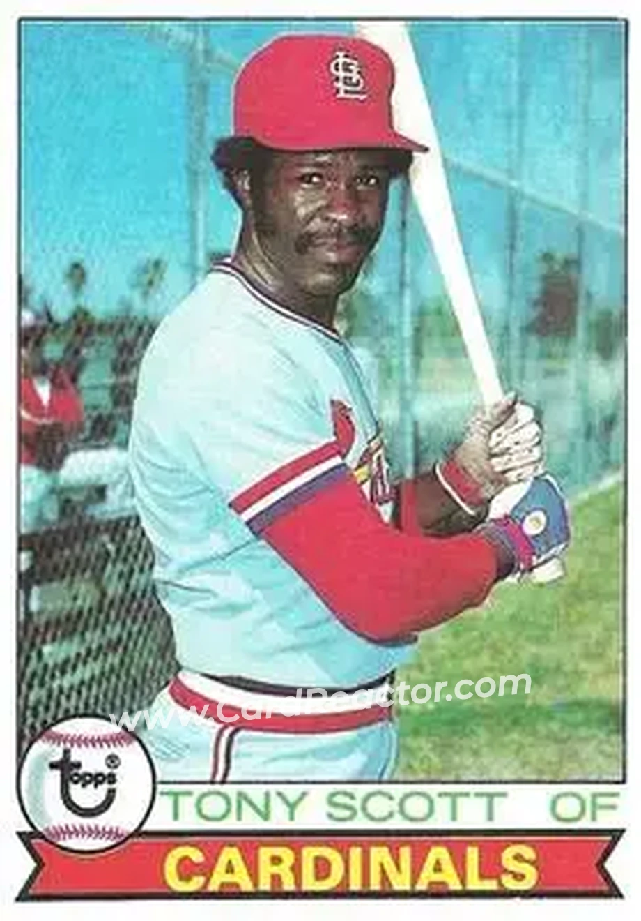 1979 Topps #143 - Tony Scott - St. Louis Cardinals