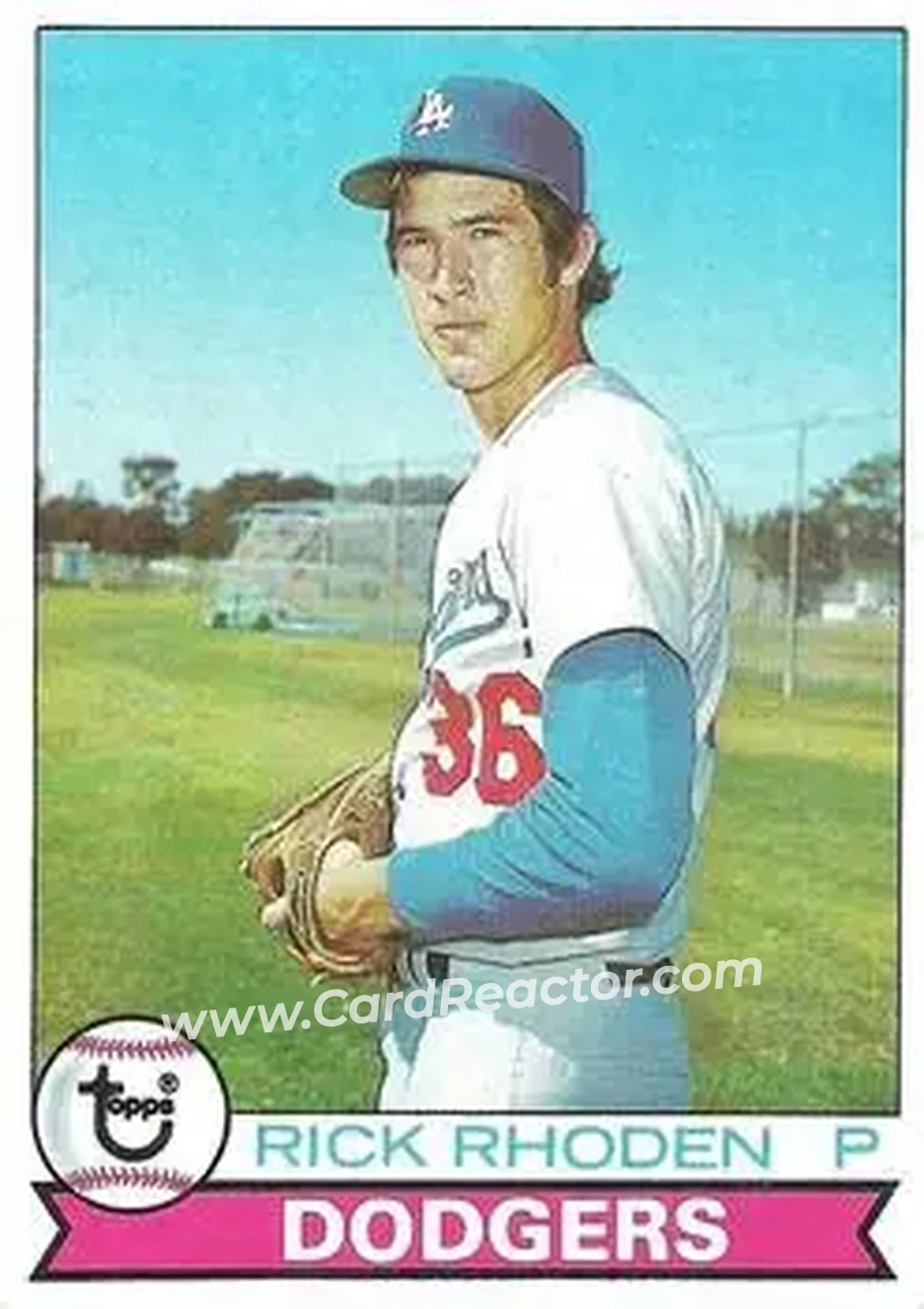 1979 Topps #145 - Rick Rhoden - Los Angeles Dodgers