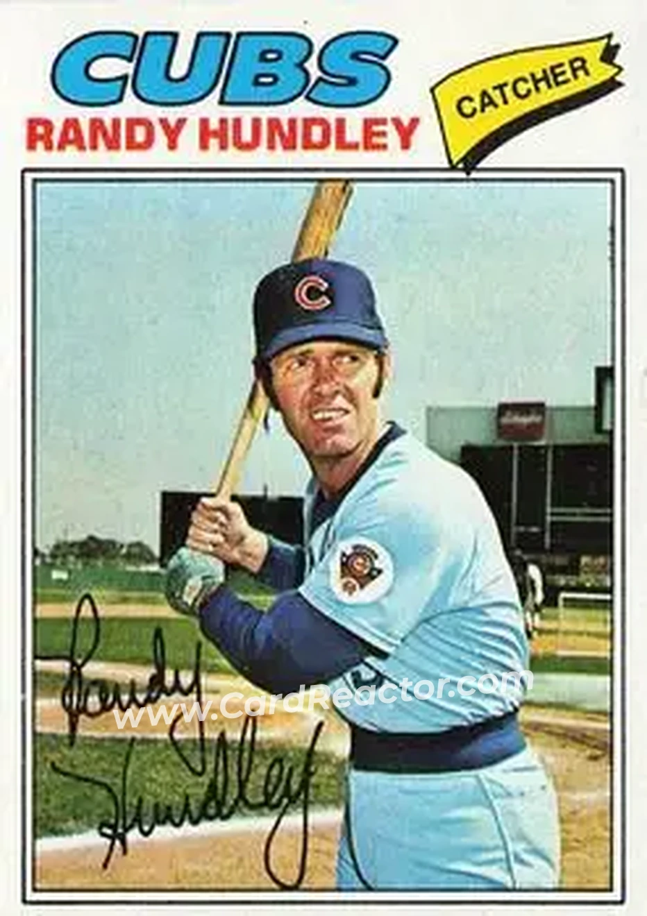 Front of Randy Hundley