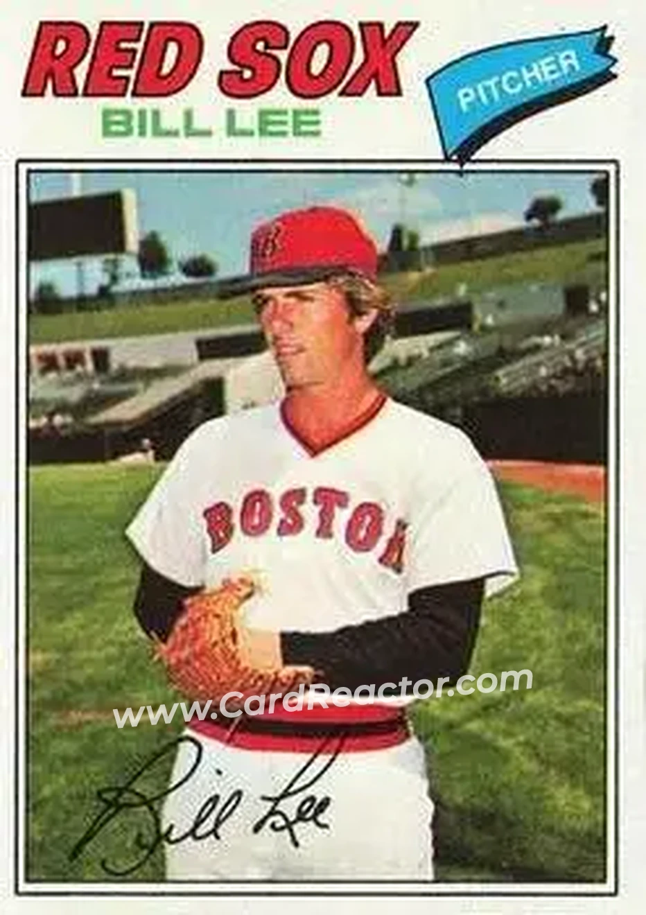 1977 Topps #503 - Bill Lee - Boston Red Sox