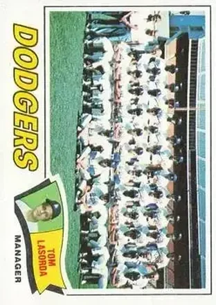 1977 Topps #504 - Card #504 - Los Angeles Dodgers