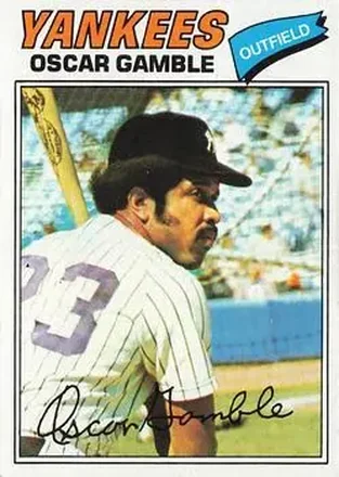 1977 Topps #505 Oscar Gamble