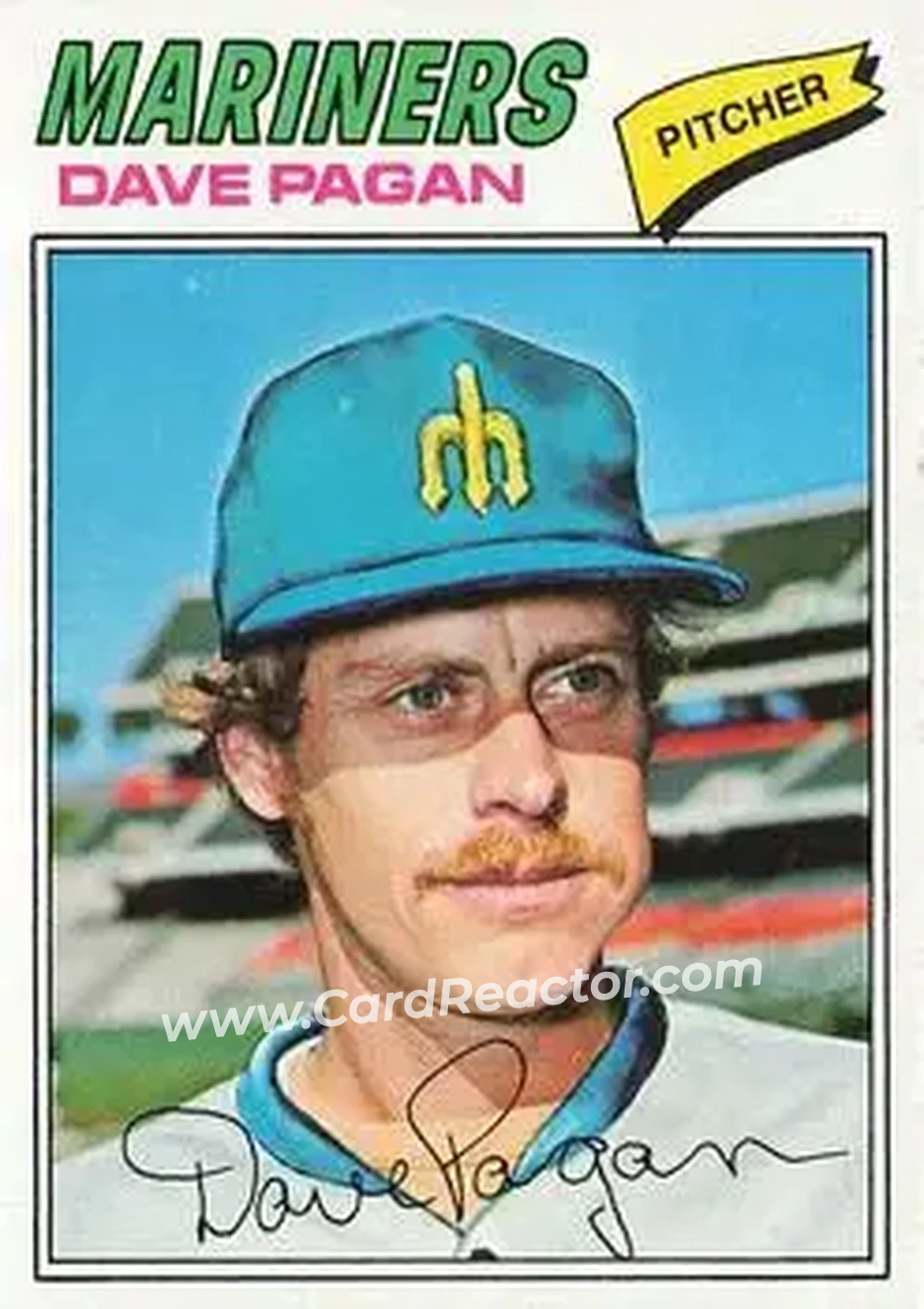 Front of Dave Pagan