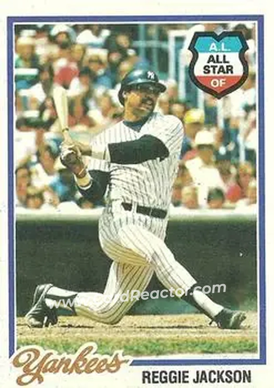 1978 Topps #200 - Reggie Jackson (b.1946 OF) - New York Yankees