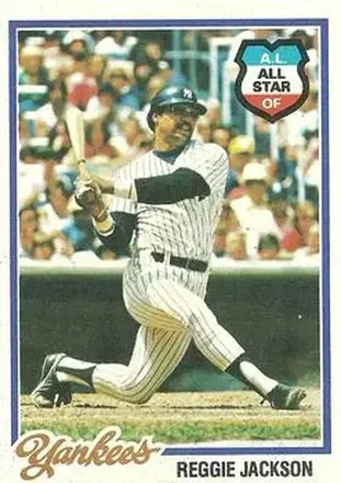 1978 Topps #200 Reggie Jackson (b.1946 OF)