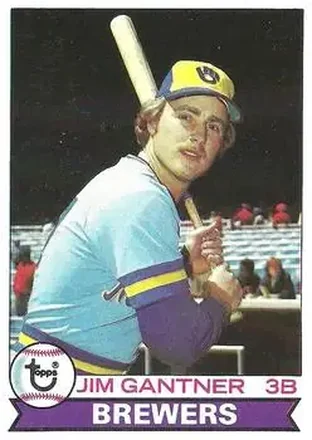 1979 Topps #154 Jim Gantner