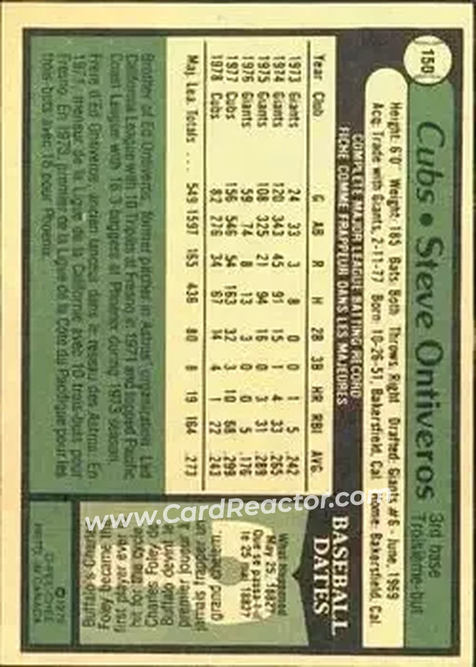 Back of Steve Ontiveros