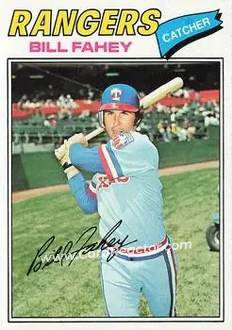 1977 Topps #511 - Bill Fahey - Texas Rangers