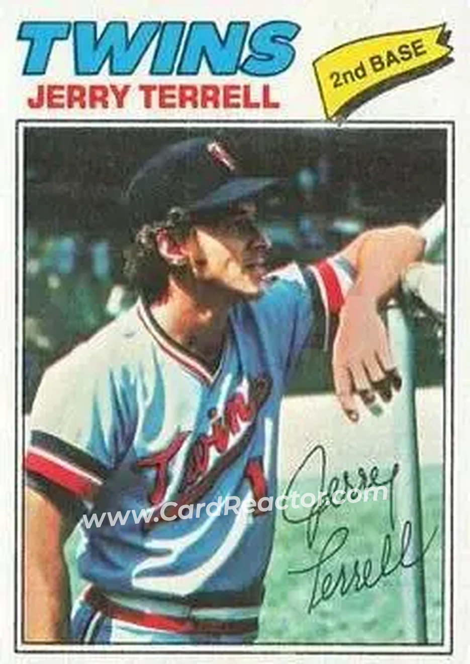 1977 Topps #513 - Jerry Terrell - Minnesota Twins