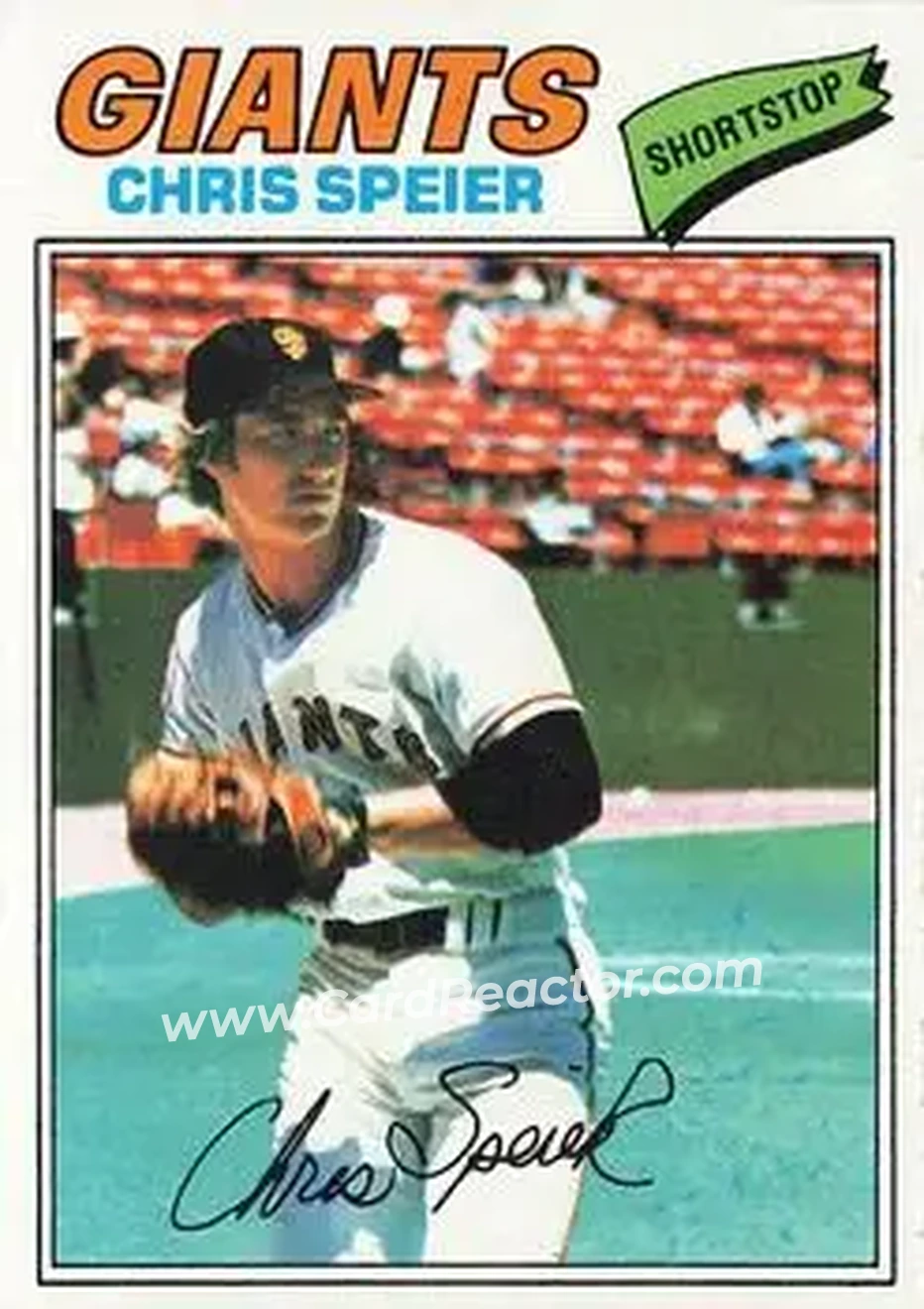 1977 Topps #515 - Chris Speier - San Francisco Giants 1977 Topps #515 - Chris Speier - San Francisco Giants