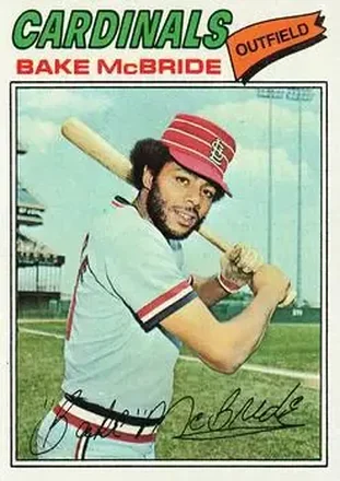 1977 Topps #516 Bake McBride
