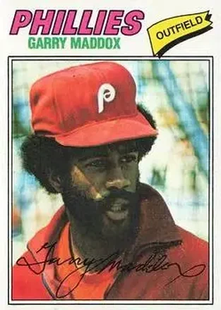 1977 Topps #520 Garry Maddox