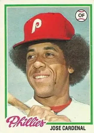 1978 Topps #210 Jose Cardenal