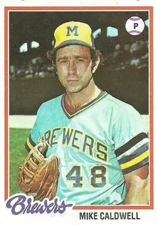 1978 Topps #212 Mike Caldwell