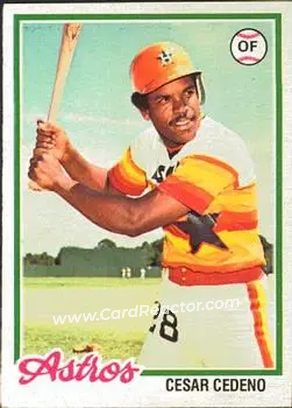 Front of Cesar Cedeno
