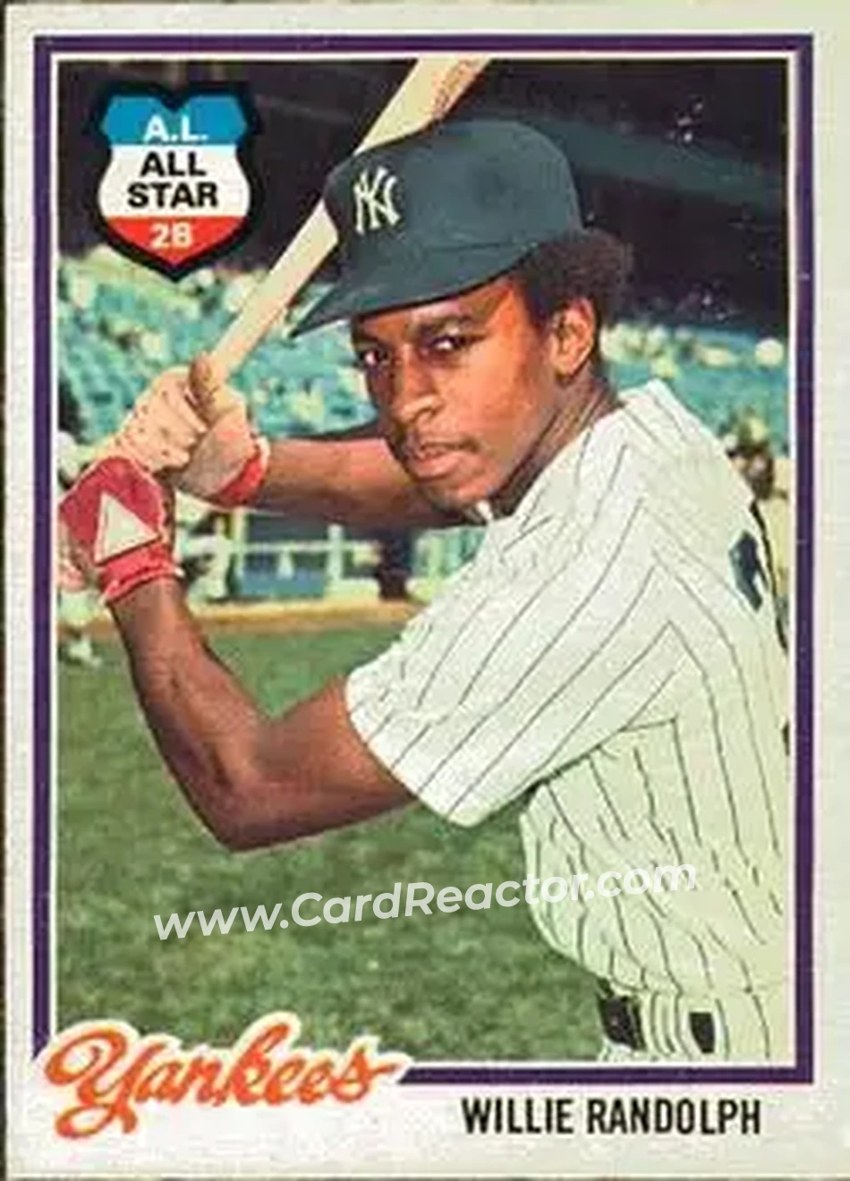 Front of Willie Randolph