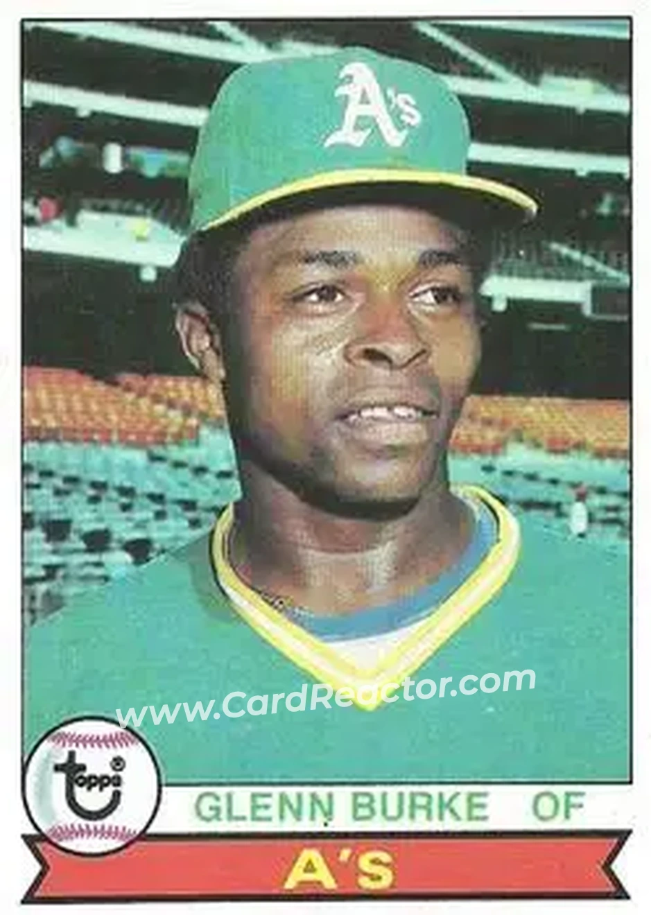 1979 Topps #163 - Glenn Burke - Oakland Athletics