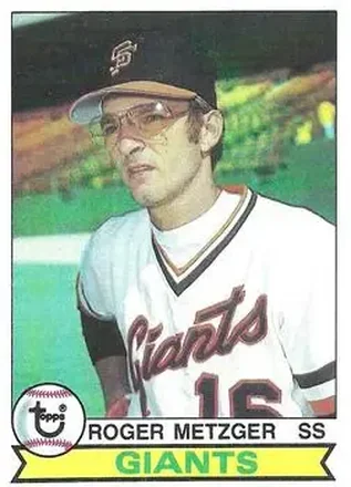 1979 Topps #167 Roger Metzger