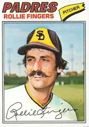 1977 Topps #523 Rollie Fingers