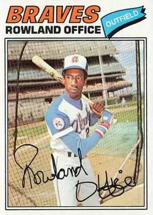 1977 Topps #524 Rowland Office