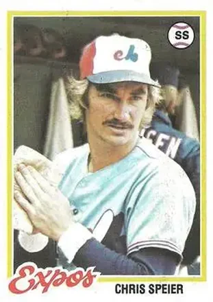 1978 Topps #221 Chris Speier