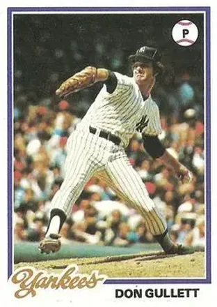 1978 Topps #225 Don Gullett
