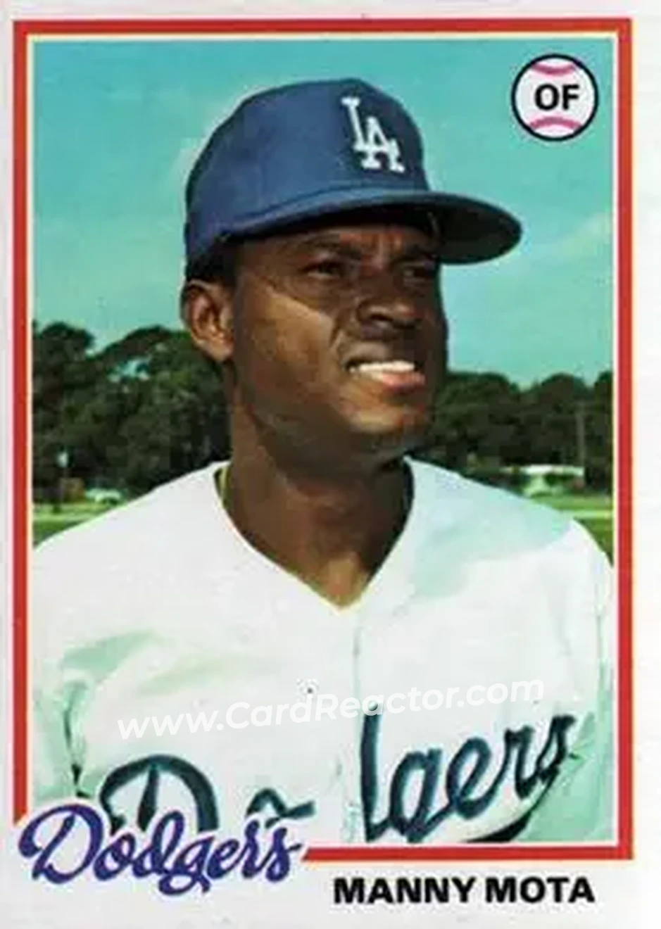 1978 Topps #228 - Manny Mota - Los Angeles Dodgers