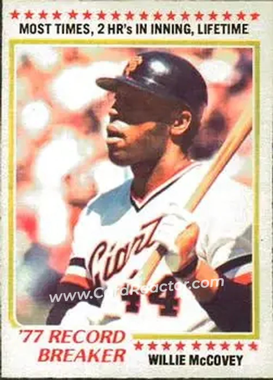 1978 O-Pee-Chee #238 - Willie McCovey - San Francisco Giants