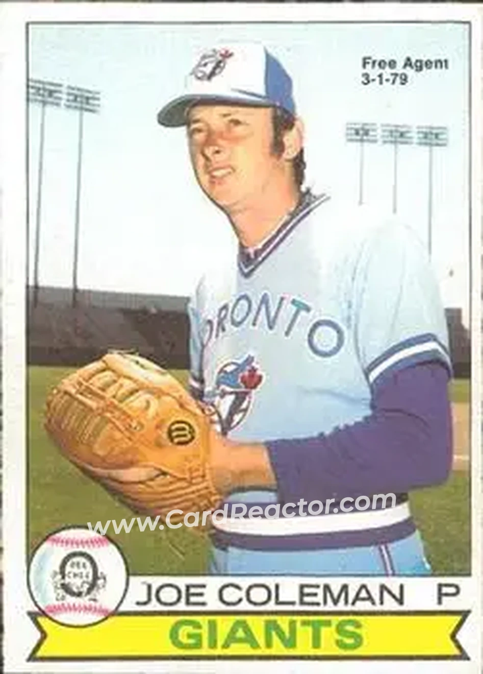 Front of Joe Coleman
