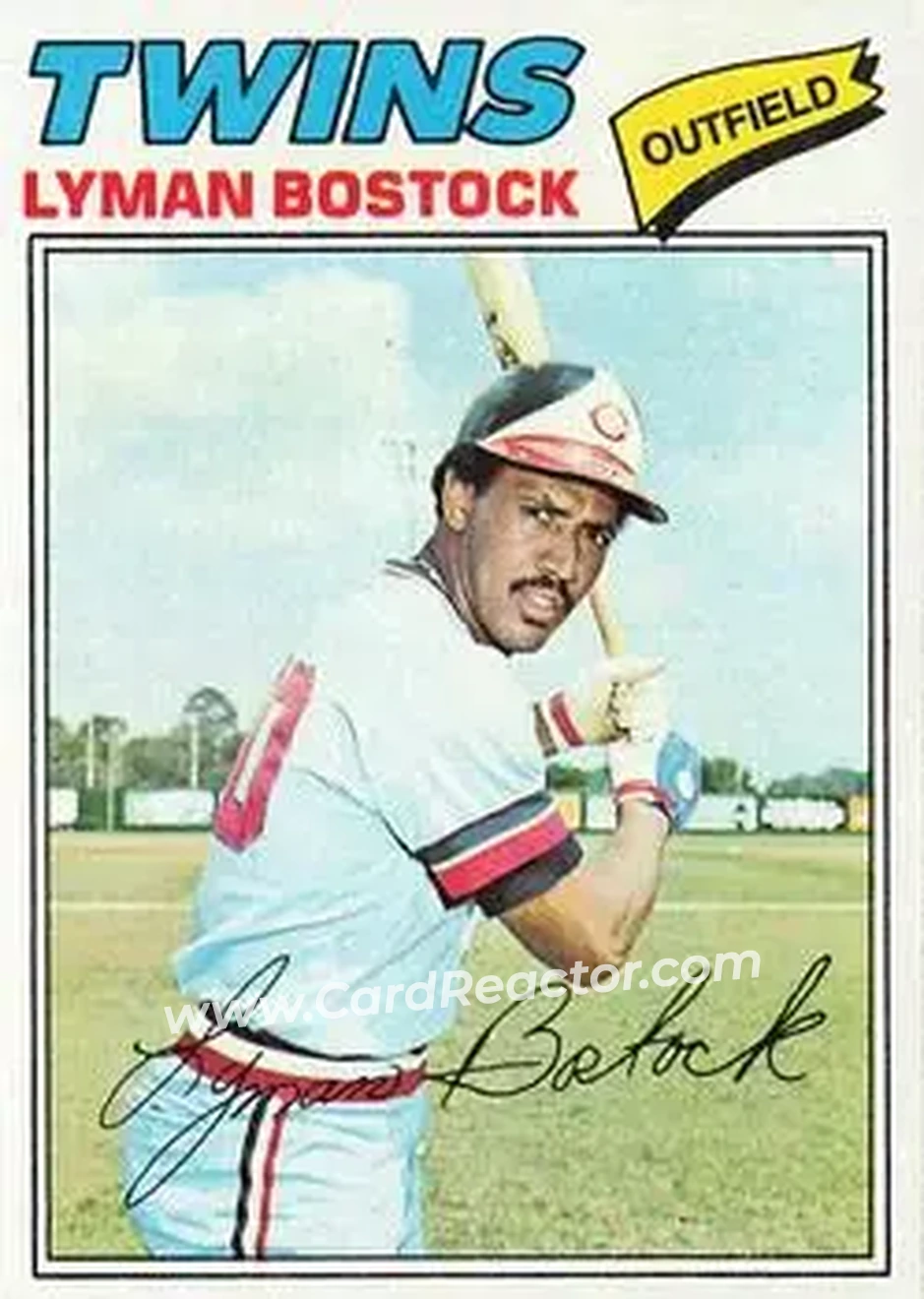 Front of Lyman Bostock