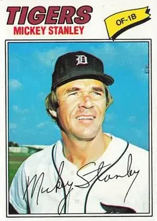 1977 Topps #533 Mickey Stanley